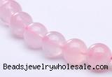 CRQ27 15.5 inches 8mm round natural rose quartz beads Wholesale