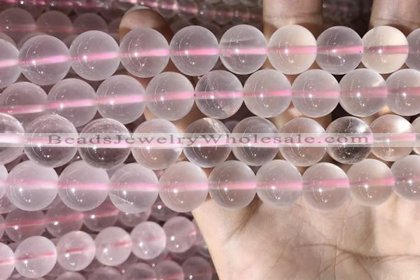 CRQ442 15.5 inches 12mm round rose quartz beads wholesale