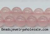 CRQ53 15.5 inches 12mm round natural rose quartz beads wholesale