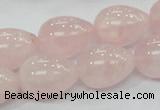 CRQ66 15.5 inches 15*20mm teardrop natural rose quartz beads wholesale