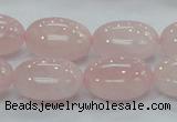 CRQ67 15.5 inches 15*20mm egg-shaped natural rose quartz beads