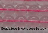 CRQ851 15.5 inches 8mm round natural rose quartz gemstone beads