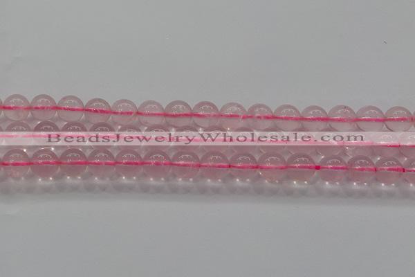 CRQ851 15.5 inches 8mm round natural rose quartz gemstone beads