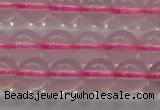 CRQ855 15.5 inches 6mm round natural rose quartz gemstone beads