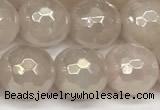 CRQ867 15 inches 10mm faceted round AB-color rose quartz beads