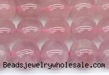 CRQ905 15 inches 6mm round Madagascar rose quartz beads