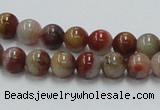 CRS03 15.5 inches 8mm round rainbow stone beads wholesale