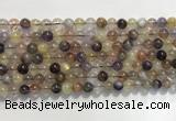 CRU1030 15.5 inches 6mm round mixed rutilated quartz beads wholesale