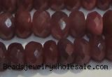 CRZ1021 15.5 inches 3*5mm faceted rondelle A+ grade ruby beads