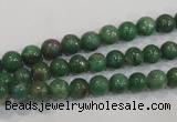 CRZ601 15.5 inches 6mm round New ruby zoisite gemstone beads