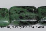 CRZ69 15.5 inches 25*35mm rectangle ruby zoisite gemstone beads