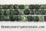 CRZ792 15.5 inches 20*20mm square ruby zoisite gemstone beads