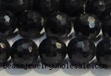 CRZ965 15.5 inches 7mm – 7.8mm faceted round A+ grade sapphire beads