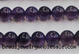 CSA05 15.5 inches 10mm round synthetic amethyst beads wholesale