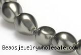 CSB02 16 inches 12*16mm nugget shell pearl beads Wholesale