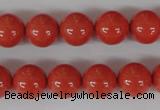 CSB102 15.5 inches 12mm round shell pearl beads wholesale