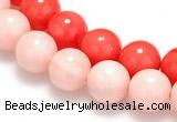 CSB11 16 inches 8mm round shell pearl beads Wholesale