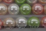 CSB1136 15.5 inches 14mm round mixed color shell pearl beads