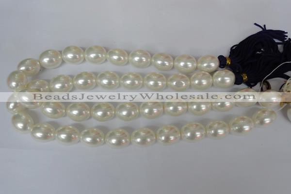 CSB125 15.5 inches 14*18mm – 15*20mm rice shell pearl beads