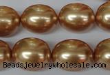 CSB126 15.5 inches 14*18mm – 15*20mm rice shell pearl beads