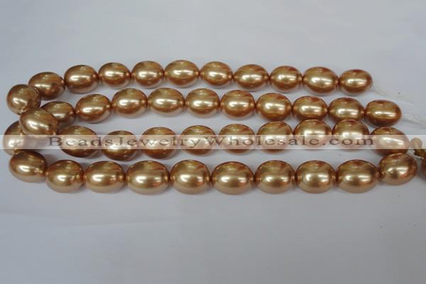 CSB126 15.5 inches 14*18mm – 15*20mm rice shell pearl beads