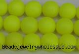 CSB1316 15.5 inches 6mm matte round shell pearl beads wholesale