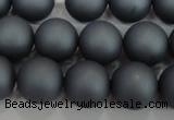 CSB1326 15.5 inches 6mm matte round shell pearl beads wholesale