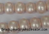 CSB137 15.5 inches 12*15mm – 13*16mm oval shell pearl beads