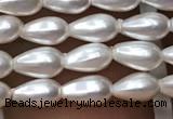 CSB2122 15.5 inches 3*6mm teardrop shell pearl beads wholesale