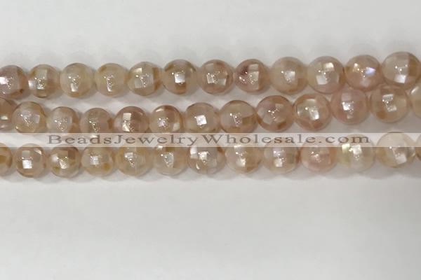 CSB4001 15.5 inches 8mm ball abalone shell beads wholesale