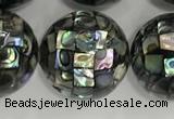 CSB4061 15.5 inches 20mm ball abalone shell beads wholesale