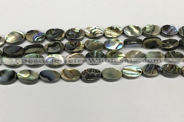 CSB4126 15.5 inches 8*12mm oval abalone shell beads wholesale