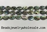 CSB4128 15.5 inches 12*16mm oval abalone shell beads wholesale