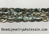 CSB4162 15.5 inches 13*18mm flat drum abalone shell beads wholesale