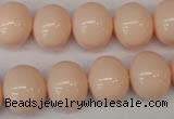 CSB810 15.5 inches 13*15mm oval shell pearl beads wholesale