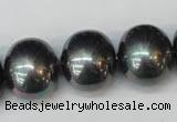 CSB838 15.5 inches 16*19mm oval shell pearl beads wholesale