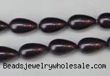 CSB856 15.5 inches 8*14mm teardrop shell pearl beads wholesale