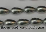 CSB865 15.5 inches 9*16mm teardrop shell pearl beads wholesale