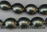 CSB882 15.5 inches 13*15mm nuggets shell pearl beads wholesale