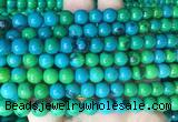 CSBS04 15 inches 8mm round synthetic chrysocolla gemstone beads wholesale CSBS04 15 inches 8mm round synthetic chrysocolla gemstone beads wholesale