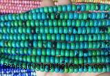 CSBS07 15 inches 4*6mm rondelle synthetic chrysocolla gemstone beads wholesale CSBS07 15 inches 4*6mm rondelle synthetic chrysocolla gemstone beads wholesale