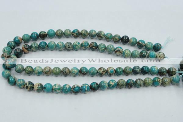 CSE01 15.5 inches 10mm round natural sea sediment jasper beads