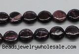 CSG55 15.5 inches 10mm flat round long spar gemstone beads wholesale