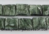 CSH11 15.5 inches 14*14mm square natural seraphinite beads