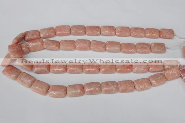 CSM21 15.5 inches 13*18mm rectangle salmon stone beads wholesale