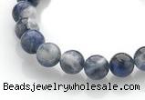 CSO01 16 inches 8mm round sodalite gemstone beads wholesale