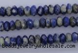 CSO32 15.5 inches 4*8mm faceted rondelle sodalite gemstone beads