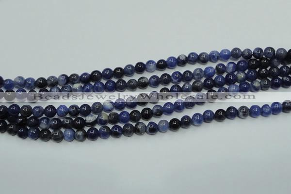 CSO60 15.5 inches 4mm round sodalite gemstone beads wholesale