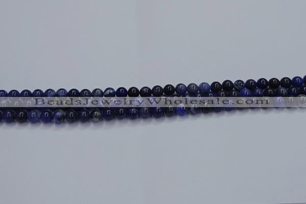 CSO610 15.5 inches 4mm round sodalite gemstone beads wholesale