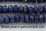 CSO651 15.5 inches 4*6mm rondelle sodalite gemstone beads